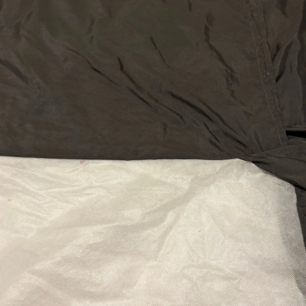 Queen Bed Skirt - charcoal gray